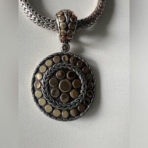 John Hardy Dot Pendant and Nexklace